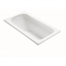 MTI Baths AESM55DM-WH-UM - SOPHIA 1 DOLOMATTE UNDERMOUNT AIR BATH ELITE/STREAM - WHITE (59.5X31)