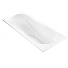 MTI Baths P58U-WH - REFLECTION 5 ACRYLIC CXL DROP IN ULTRA WHIRLPOOL - WHITE (71.75X32)