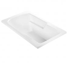 MTI Baths P05U-WH - WYNDHAM 1 ACRYLIC CXL DROP IN ULTRA WHIRLPOOL - WHITE (59.75X35.75)