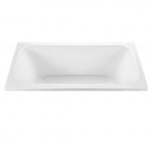 MTI Baths AEM61-BI-DI - SOPHIA 2 ACRYLIC CXL DROP IN AIR BATH ELITE/MICROBUBBLES - BISCUIT (71.5x41.5)