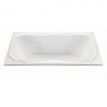 MTI Baths AE62DM-WH - TRANQUILITY 2 DOLOMATTE DROP IN AIR BATH ELITE - WHITE (72X42)