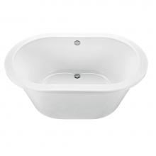 MTI Baths S68-BI - NEW YORKER 4 ACRYLIC CXL FREESTANDING SOAKER - BISCUIT (65.5X41.5)