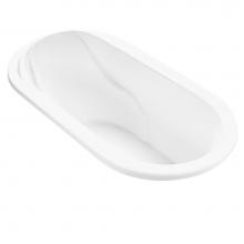 MTI Baths AU70-BI - SOLITUDE ACRYLIC CXL DROP IN  AIR BATH/ULTRA WHIRLPOOL - BISCUIT (72X37)