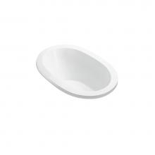 MTI Baths AESM76-WH-UM - ADENA 1 ACRYLIC CXL UNDERMOUNT AIR BATH ELITE/STREAM - WHITE (59.5X35.25)