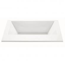 MTI Baths P83UDM-WH-DI - METRO 1 DOLOMATTE DROP IN ULTRA WHIRLPOOL - WHITE (71.75X41.875)