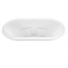 MTI Baths AE85-WH - HARMONY 1 ACRYLIC CXL DROP IN AIR BATH ELITE - WHITE (71.25X41)