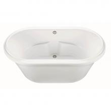 MTI Baths S86DM-WH - HARMONY 2 DOLOMATTE FREESTANDING SOAKER - WHITE 71.25X41