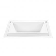 MTI Baths AW89-AL-DI - 78X47 ALMOND DROP IN STANDARD WHIRLPOOL/AIR BATH COMBO CARIBE