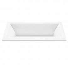 MTI Baths AE98-WH-DI - ANDREA 8 ACRYLIC CXL DROP IN AIR BATH ELITE - WHITE (71.625X36)