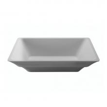 MTI Baths MTCS740-WH-MT - ADDISON SR SCULPTURESTONE SEMI-RECESSED - MATTE WHITE (22.375X15.125)