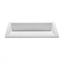 MTI Baths MTCS770-WH-MT - INCLINE 2 SCULPTURESTONE UNDERMOUNT - MATTE WHITE (20.375X14.375)