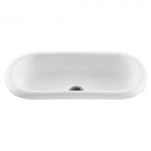 MTI Baths MTPS109-WH - HARVEST ACRYLIC CXL BAR/PREP DROP IN/UNDERMOUNT - WHITE (40X18)