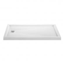 MTI Baths SB6032MTWHLH - 6032 ACRYLIC CXL LH DRAIN MULTI THRESHOLD - WHITE