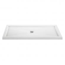 MTI Baths SB6032MTCD-BI - 6032 ACRYLIC CXL CENTER DRAIN MULTI THRESHOLD - BISCUIT