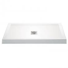 MTI Baths SBDM5442MTWH - 5442 DOLOMATTE CENTER DRAIN MULTI THRESHOLD - WHITE