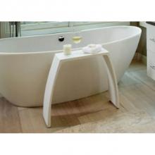 MTI Baths TABLE-BI-MT - SCULPTURESTONE TABLE - MATTE BISCUIT