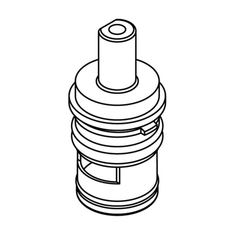 TWO HDL ROMAN TUB VALVE-CERAMIC CARTRIDGE-COLD