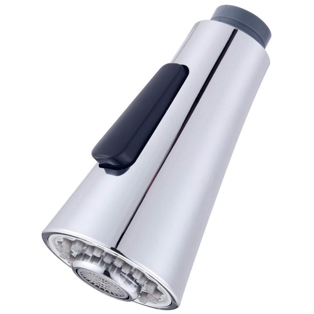 SINGLE HDL PULL-DOWN KITCHEN-PULL-DOWN SPRAY HEAD 1.5 GPM-CP
