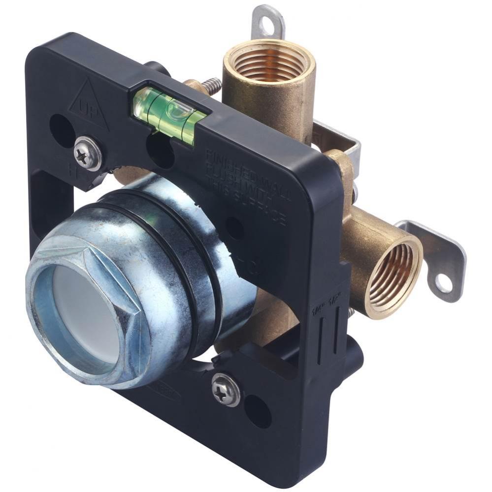 TUB and SHWR VALVE ONLY-SINGLE HDL 1/2'' FIP INLET and OUTLET