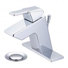 Olympia L-6010-WD - LAV-1 OR 3 HOLE SINGLE LVR HDL W/50/50 POP-UP DRAIN DECK PLATE 3/8'' FLEX-CP