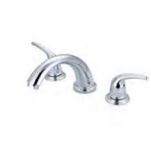 Olympia P-1141T - ROMAN TUB TRIM SET-8'' TO 16'' TWO LVR HDL C STYLE SPT-CP