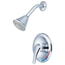 Olympia T-2307 - SHOWER TRIM SET-METAL LVR HDL FOUR FUNC SHWR-CP