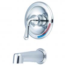 Olympia T-2354 - TUB TRIM SET-LVR HDL EXT. COMBO TUB SPT W/ESCUTCHEON-CP