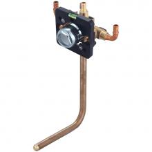 Olympia V-2306B-B - TUB and SHWR VALVE ONLY-SINGLE HDL 1/2'' PEX INLET 1/2'' COPPER STUB TUB OUTLE