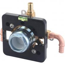 Olympia V-2402B-B - TUB and SHWR VALVE ONLY-SINGLE HDL 1/2'' PEX INLET COMBO TUB OUTLET B-PACK
