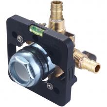 Olympia V-2408B - TUB and SHWR VALVE ONLY-SINGLE HDL 1/2'' UPONOR PEX INLET/SHOWER OUTLET COMBO TUB OUTLET