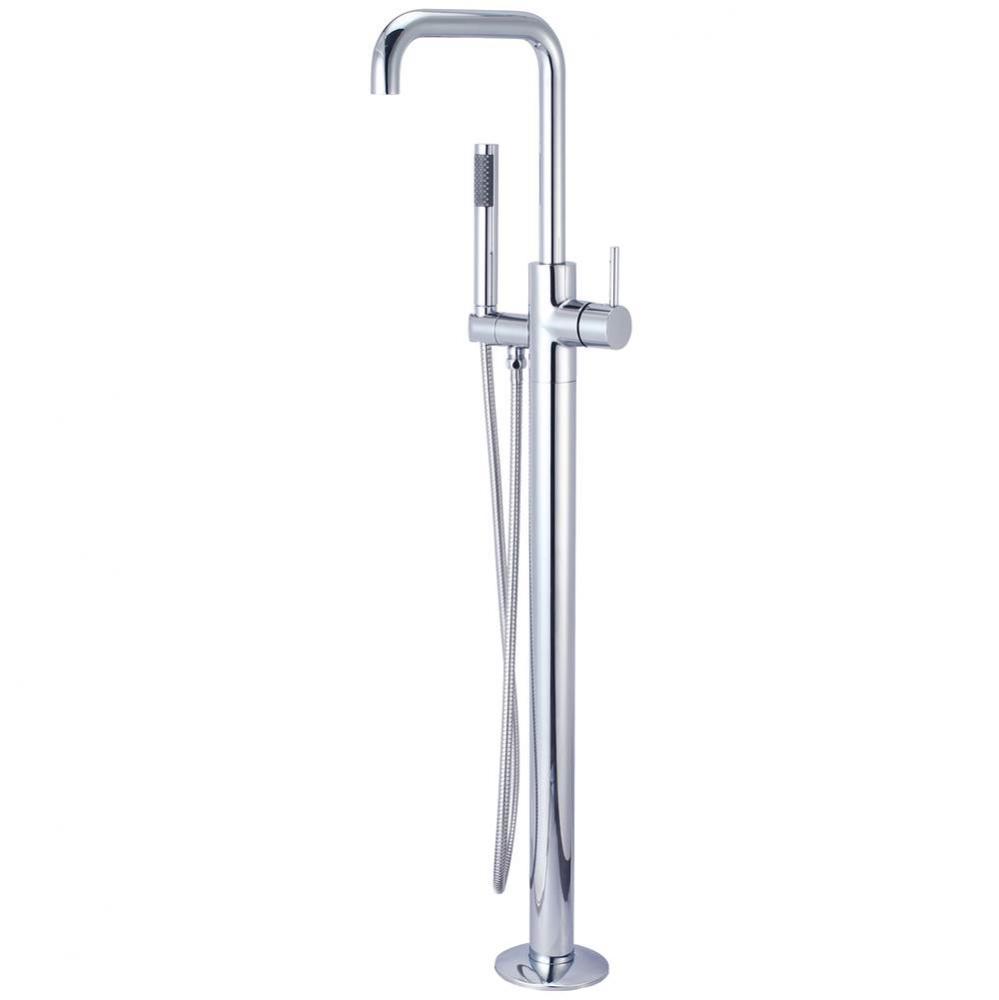 Freestanding Tub Trim-Motegi Single Lever Handle 90-Degree Spout-CP