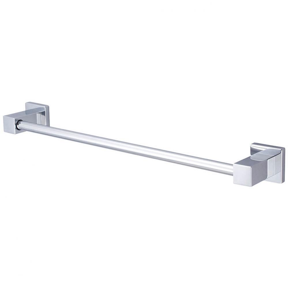 Bath Hdwr-Mod Towel Bar-24'' W/Mounting Hardware-Cp