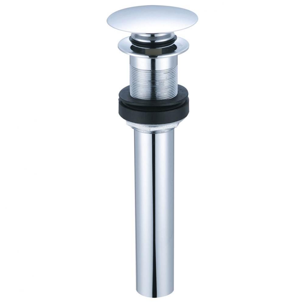 Accessories-Push Down Drain With Overflow-Cp