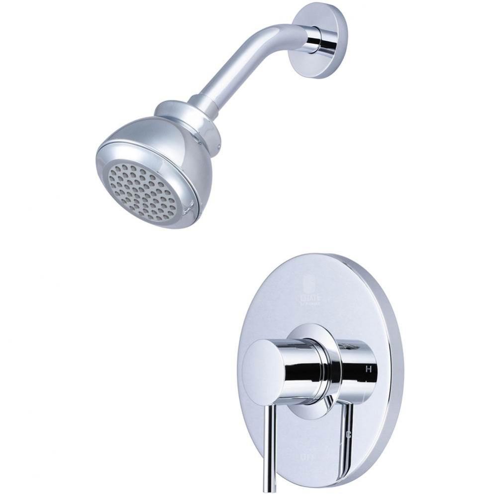 Shower Trim Set-Motegi Lever Handle Single Func Shower-CP