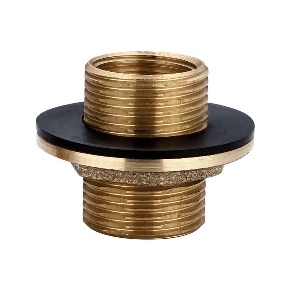 Two Handle Kitchen Faucet-1/2'' Npt Shank Extension For Side Spray