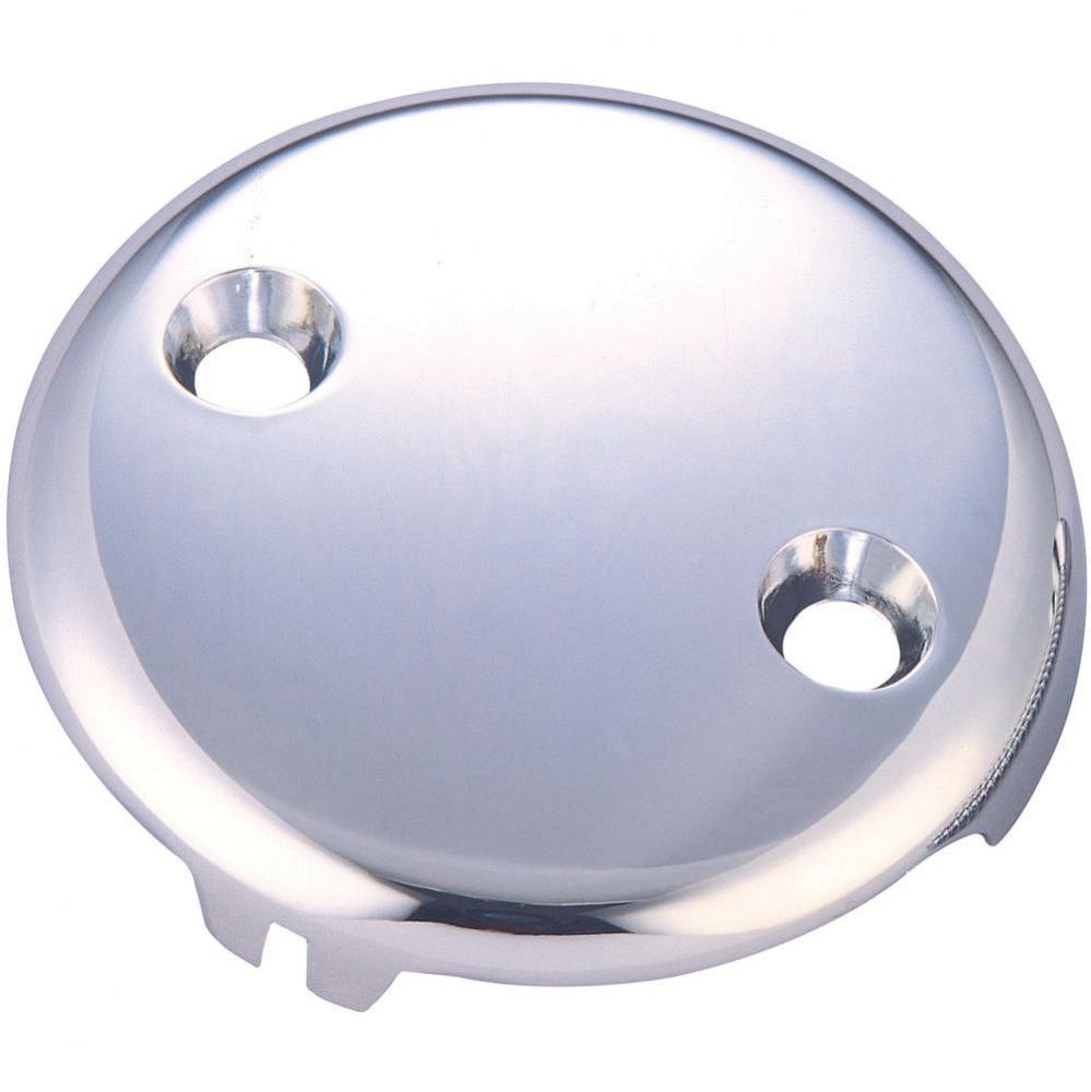 Accessories-Bath Waste & Overflow-2-Hole Face Plate-Cp