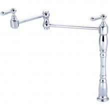 Pioneer 2AM700 - Kit-Americana Deck Mount Pot Filler Lvr Hdl 3/8'' Flex-Cp