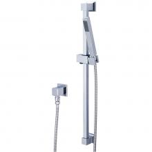 Pioneer 6MO400 - Handheld Shwr Set-Mod Showerhead, Slide Bar Mounts, Ss Flex Hose-Cp