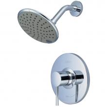 Pioneer T-4MT330 - Shower Trim Set-Motegi Lever Handle 6'' Rain Shower-CP