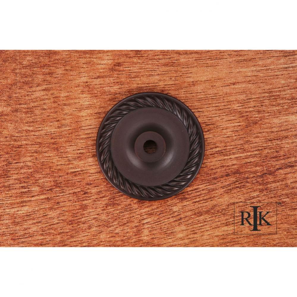 Rope Single Hole Backplate