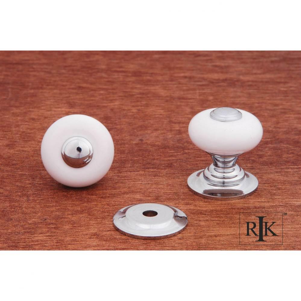 Small Porcelain Knob with Tip