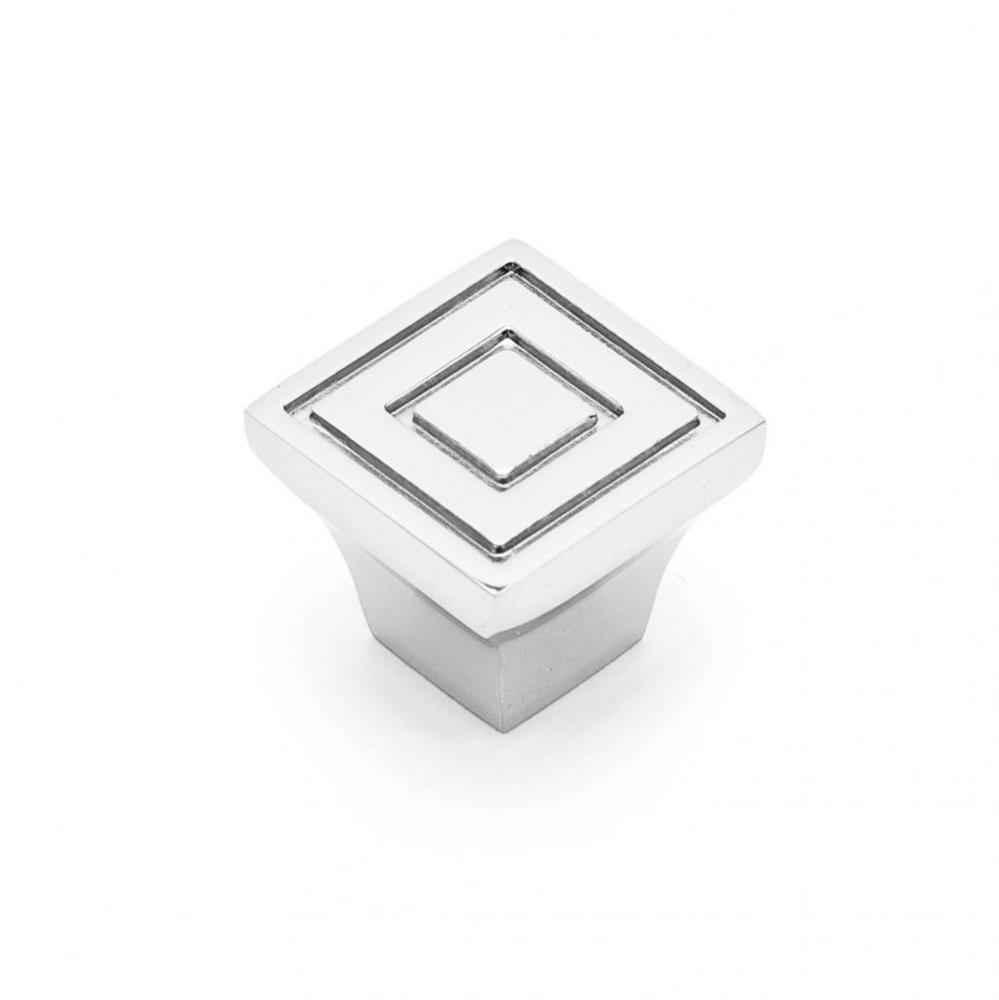 Small Contemporary Square Knob