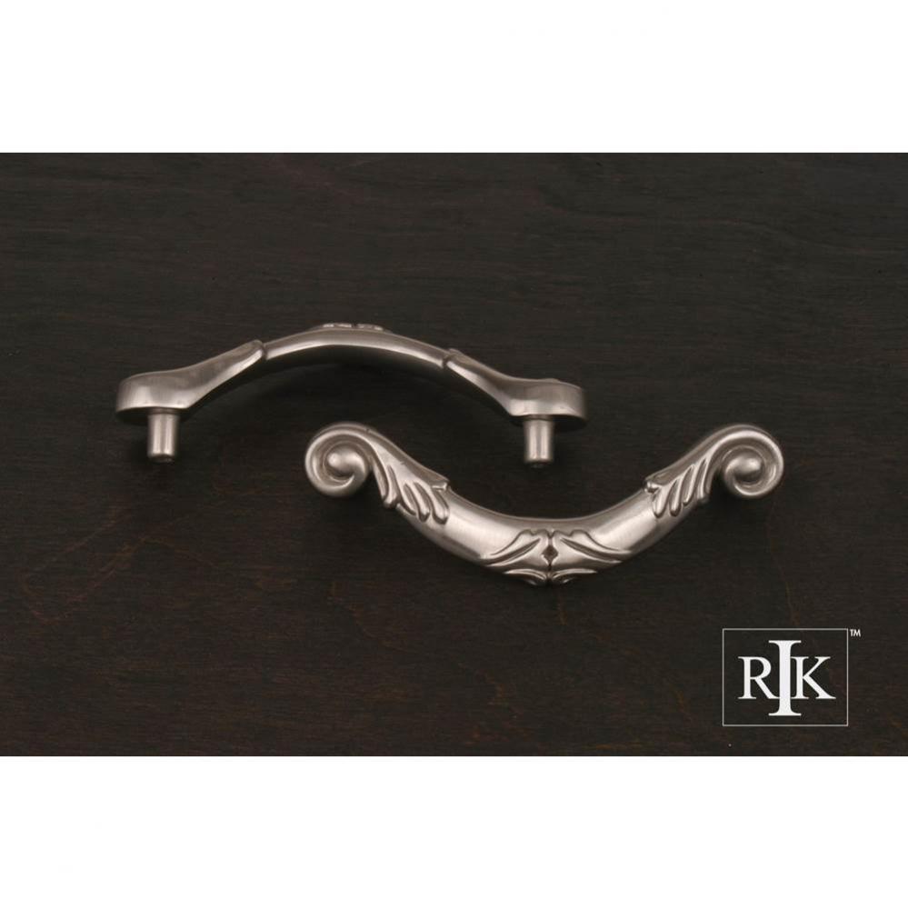 3'' c/c Ornate Curved Drop Pull