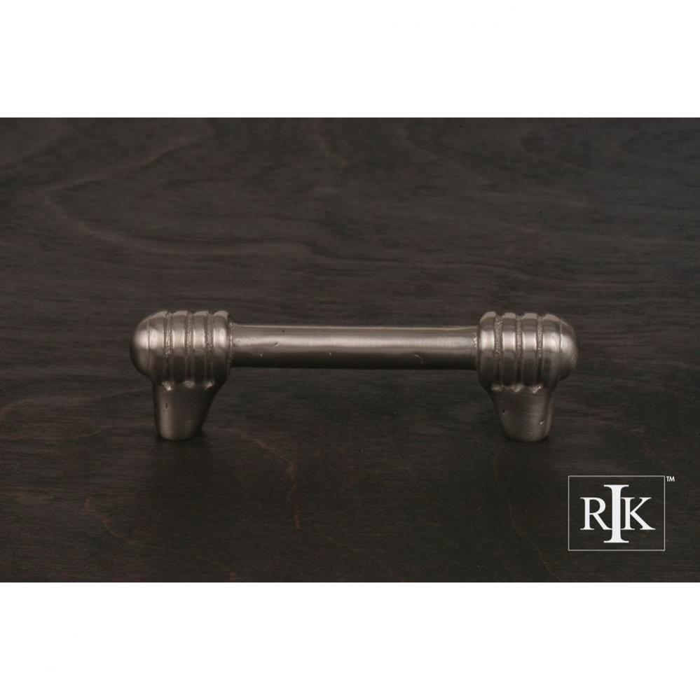 3'' c/c Distressed Rod with Swirl Ends Pull
