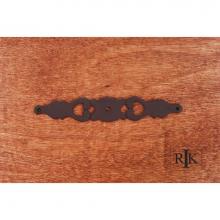 RK International BP 1789 RB - Contemporary Plate with One Hole