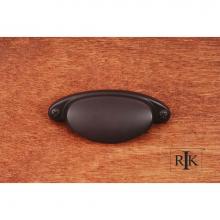 RK International CF 5246 RB - Elliptical Cup Pull with Dummy Screws