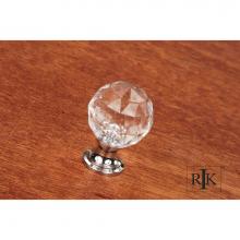 RK International CK 2AC C - Acrylic Hammered Knob
