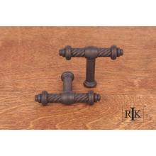 RK International CK 702 RB - Small Twisted Knob