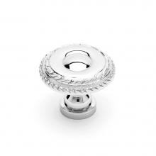 RK International CK 706 PN - Small Double Roped Edge Knob
