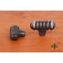 RK International CK 713 DN - Distressed Large Ribbed Knob
